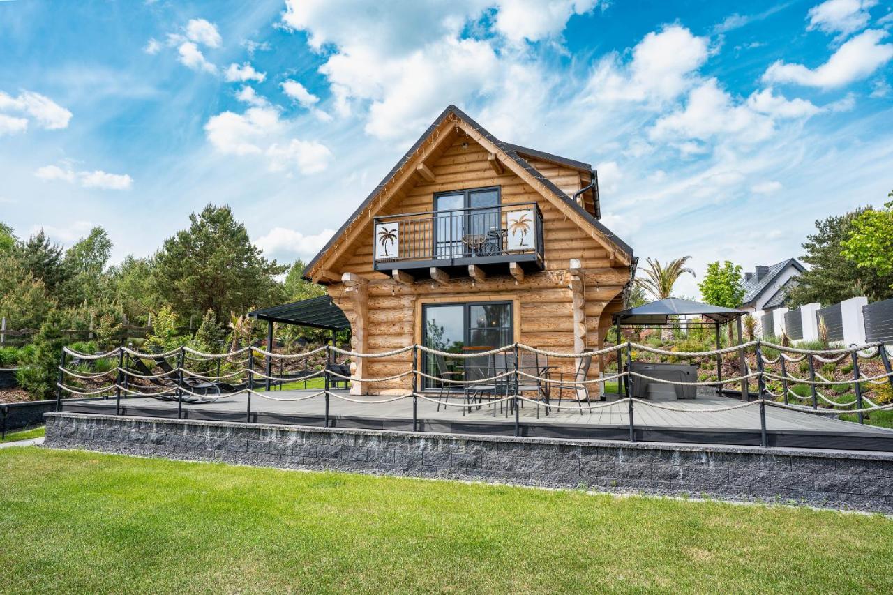 Palmowe Wzgorze Skoszewo - Domek Dolny Exterior foto
