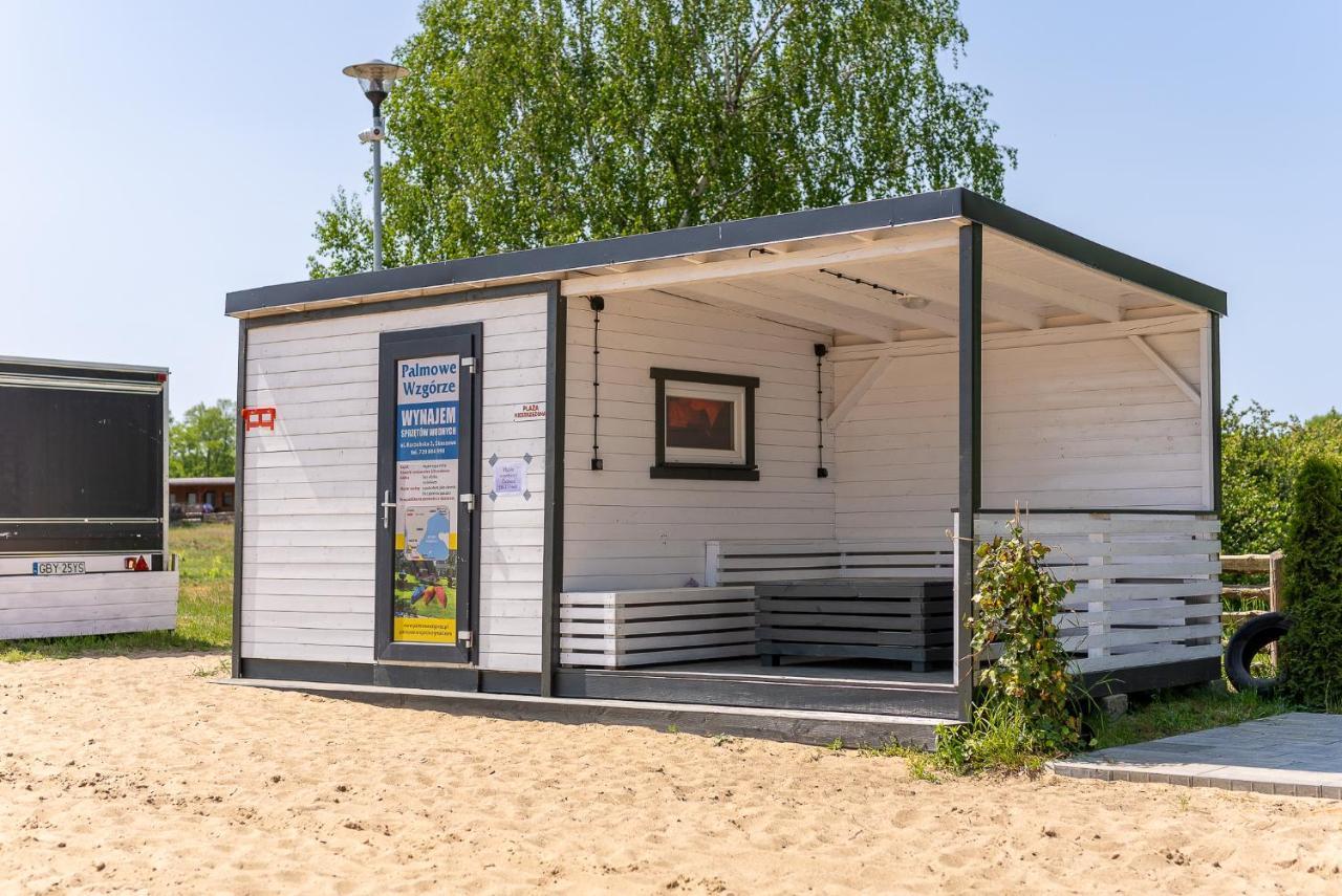 Palmowe Wzgorze Skoszewo - Domek Dolny Exterior foto
